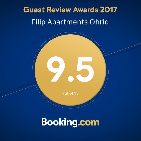 Filip Apartments Ohrid Exterior foto
